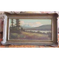 Snow capped landscape by R. Block #1830354