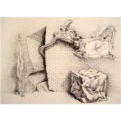 Hans Bellmer 1970 Etching, Signed  #1830360