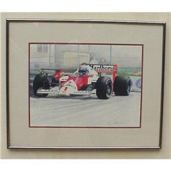 F-1 Paterson Signed Drawing of Prost Car #1830420