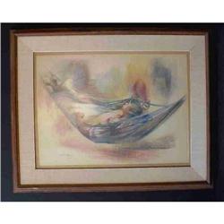 Woman in hamick #1830422