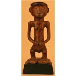 Charming Tabwa Medicinal Figure, Nice Patina #1830448