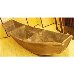 Chinese Antique Folk Art, Boat wth Compartments#1830493