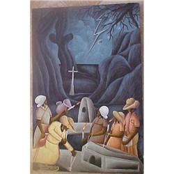 Haitian Painting  by Elder Laurent #1830505