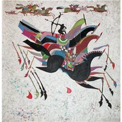 Li Zhong-Liang, 9762 Horses,  Giclee on Canvas #1830534