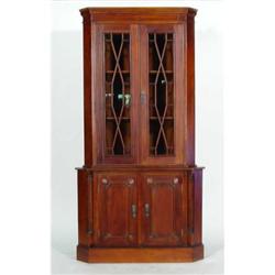 GOVERNOR WINTHROP CHINA CORNER DINING CABINET  #1830554