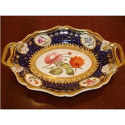 Antique Ridgeway Porcelain Oval Tray #1830575