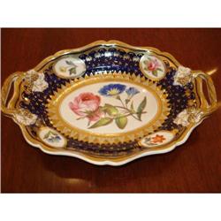 Antique Ridgeway Porcelain Oval Tray #1830576