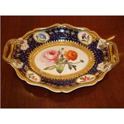 Antique Ridgeway Porcelain Oval Tray #1830578