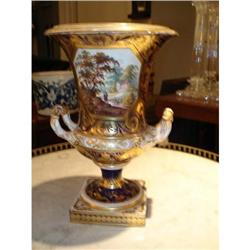 Antique Crown Derby Campana form Vase #1830587