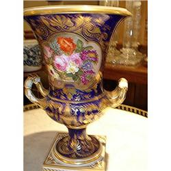 Antique Crown Derby Campana form Vase #1830588