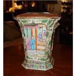 Antique Chinese Export Bough Pot #1830591