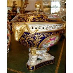 Antique Coalport Porcelain Pot Pourri in the #1830601