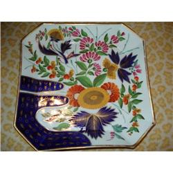 Antique Coalport Square Serving Dish #1830606