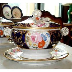 Antique Coalport  Porcelain Sauce Tureen #1830621