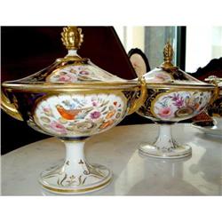 Antique Coalport  Porcelain  Sauce Compotes #1830622