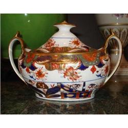 Antique Spode Sugar Dish "967" Pattern #1830625