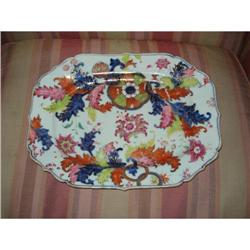 Chinese Export Porcelain Tobacco Leaf Platter #1830639