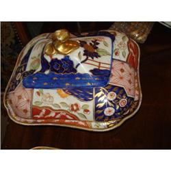 Antique Coalport Covered Dish #1830678