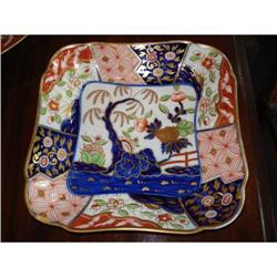 Antique Coalport Square Dish #1830681