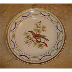 Antique Paris Porcelain Plate, Sevres Style #1830688