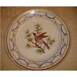 Antique Paris Porcelain Plate, Sevres Style #1830689