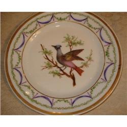 Antique Paris Porcelain Plate, Sevres Style #1830691