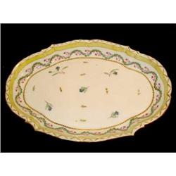 Antique Paris Porcelain Oval, Sevres Style #1830692