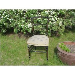 VICTORIAN Papier Mache Chair HP ROSES CHIC #1830773