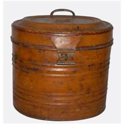 1840's Metal Hat Box #1830780