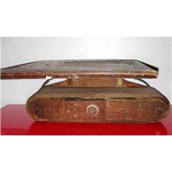 Industrial Antique Sander Table - Desk top #1830783