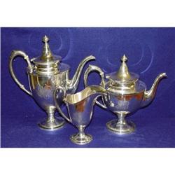 Schofleild Sterling Silver Coffee Tea Pot Set #1830793