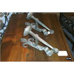 Iron Sconce with Pewter Finish #1830808