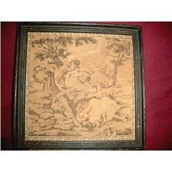 PAIR OF18th CENTURY TAPESTRY FRAMED #1830809
