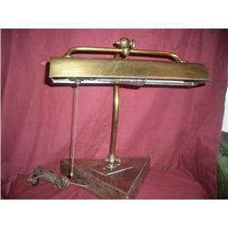 antique brass desk lamp #1830810
