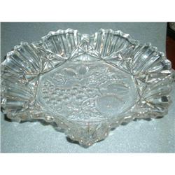Antique Crystal Fruit Bowl #1830812