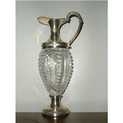 EARLY 1900's VENETIAN GLASS EWER  #1842060