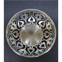 Victorian Style OPEN WORK BOWL*STERLING #1842111