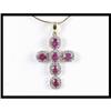 Image 1 : Sensational 18K Yellow Gold Ruby and Diamond #1842509