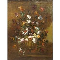 Still Life of Flowers; including roses , Dutch #1842527