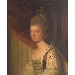 Portrait of Queen Charlotte, Studio of Sir #1842536