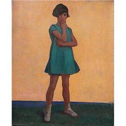 Pensive Girl by Harry John Pearson #1842630