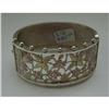 Image 1 : Victorian Sterling Silver and Hinged Bangle #1842675