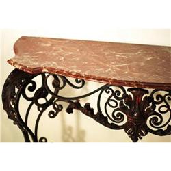 180 19th Century Italian Console With Marble #1842688