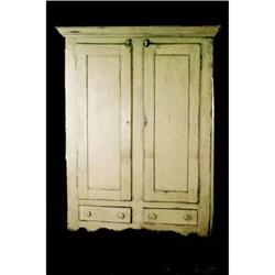 A 900 19th Century Painted American Armoire #1842699
