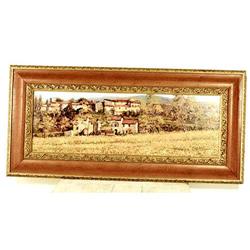 A 790  Italian Landscape  Painting Signed #1842719