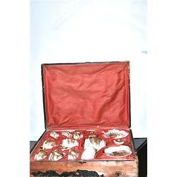 Rare Satsuma Tea Set  in Presentation Box #1842762