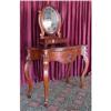Image 1 : QUEEN ANN VICTORIAN DRESSER VANITY W/ MIRROR #1842905