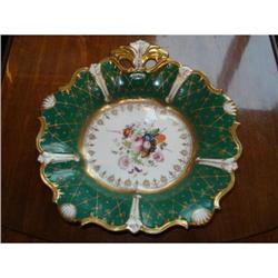 Davenport Porcelain Footed  Round Tray #1842966
