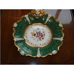 Davenport Porcelain Footed  Round Tray #1842967