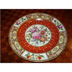 Coalport  "Church Gresley" Floral Plate #1842989